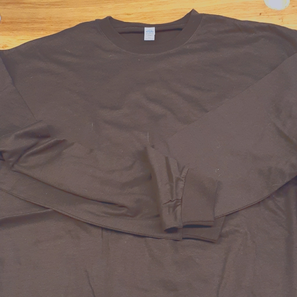 Chocolate long sleeve Tee
